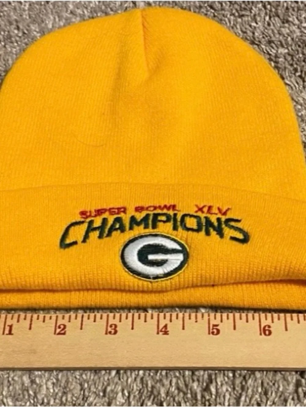 Green Bay Packers Super Bowl XLV Champions Youth Winter Hat Beanie